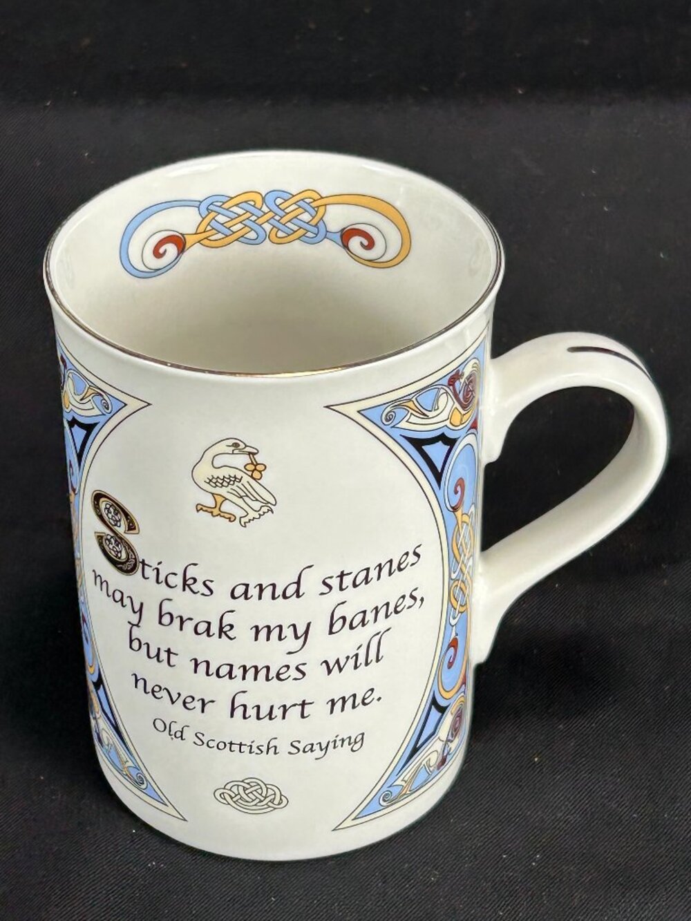 Royal Tara Scottish Words of Wisdom coffee mug